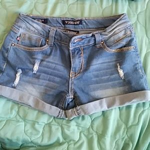 Girls Vigoss denim shorts size 10